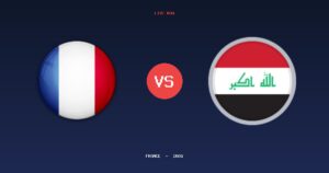 ملخص وأهداف مباراة فرنسا والعراق (1 – 0) – كأس العالم
