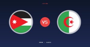 ملخص وأهداف مباراة الأردن والجزائر (1 – 2) – كأس العالم