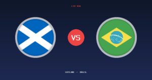 ملخص وأهداف مباراة اسكتلندا والبرازيل (0 – 3) – كأس العالم