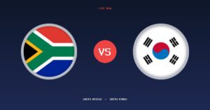 ملخص وأهداف مباراة جنوب أفريقيا وكورية الجنوبية (1 – 0) – كأس العالم