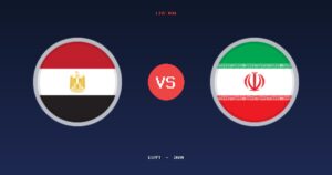 ملخص وأهداف مباراة مصر وإيران (1 – 1) – كأس العالم