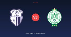 ملخص وأهداف مباراة إتحاد طنجة والرجاء الرياضي (1 – 1) – البطولة المغربية