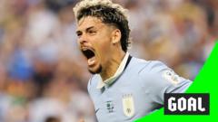 لحظة حاسمة: هدف تعادل أراوخو ضد السعودية يُشعل آمال الأوروغواي في الطريق لكأس العالم 2026