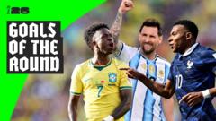 ميسي، مبابي وفينيسيوس جونيور: سحر الأهداف في الجولة الأولى من كأس العالم 2026