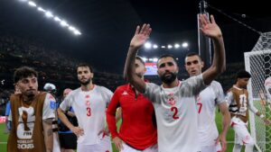 لحظات مؤثرة: رد فعل لاعبي تونس بعد الإقصاء من كأس العالم 2026 وتوديع الجماهير