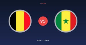 ملخص وأهداف مباراة بلجيكا والسنغال (3 – 2) – كأس العالم