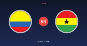 ملخص وأهداف مباراة كولومبيا وغانا (1 – 0) – كأس العالم