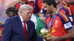 ترامب، بيبر، وشاكيرا: نهائي كأس العالم 2026 الاستثنائي الذي تجاوز حدود الرياضة
